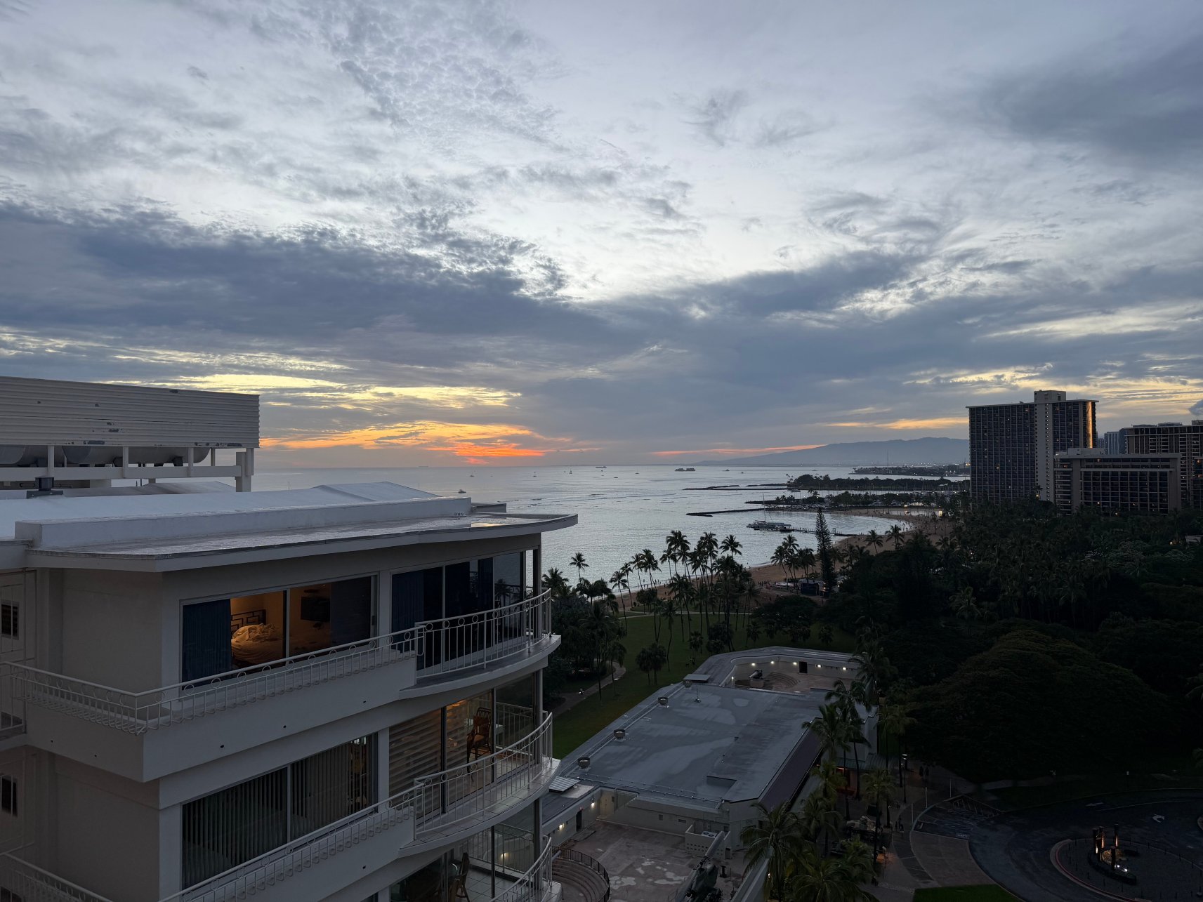 奥瑞格威基基瑞福海滩度假酒店-酒店景观