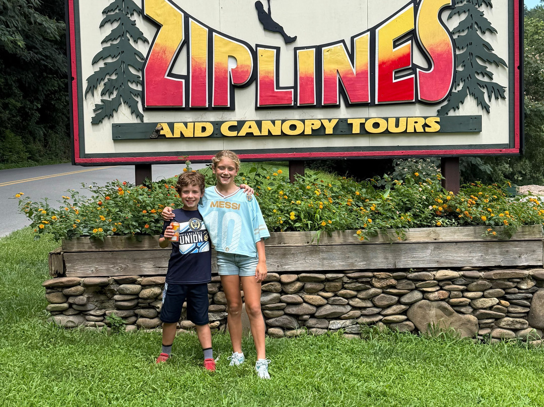 Smoky Mountain Ziplines-皮金福奇必去景点