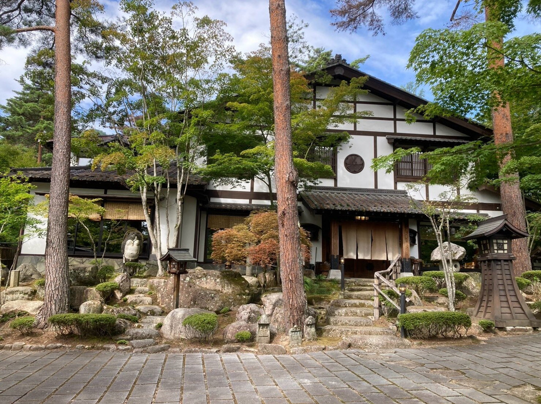 穗高温泉御宿町穗高城主图