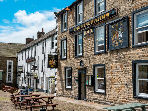 Grinton酒店住宿-Kings Arms Hotel