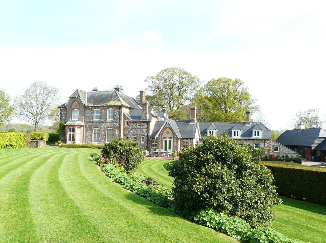 Vernham Dean酒店住宿-The Old Vicarage Bed & Breakfast