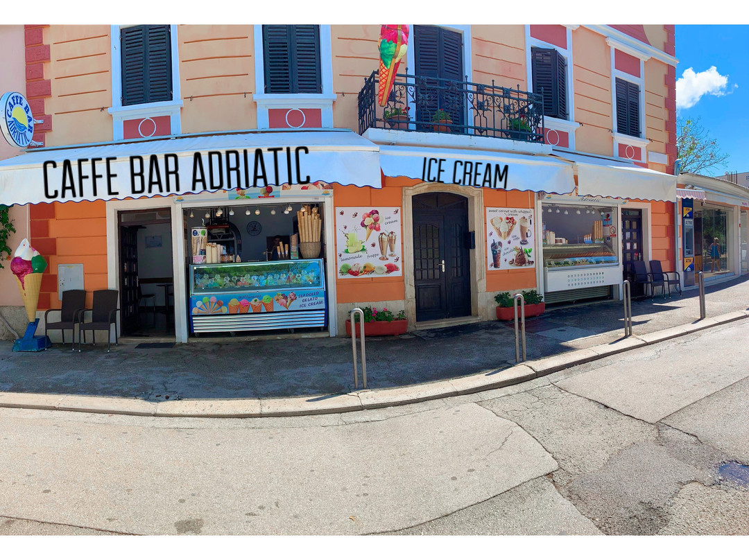 Caffe bar adriatic ice cream gelato