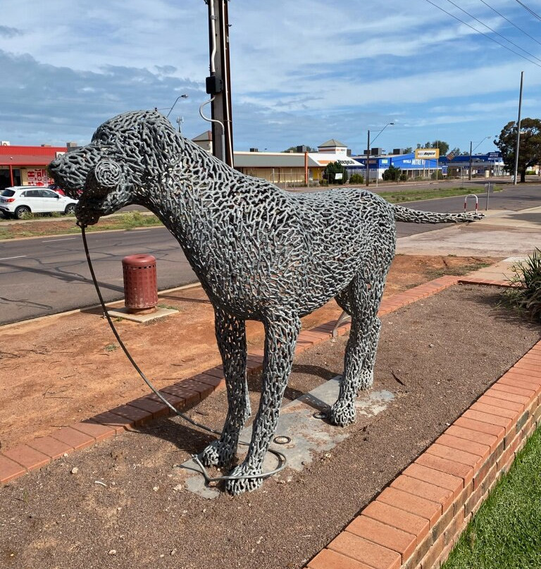 Loaded Dog Sculpture-Whyalla必去景点