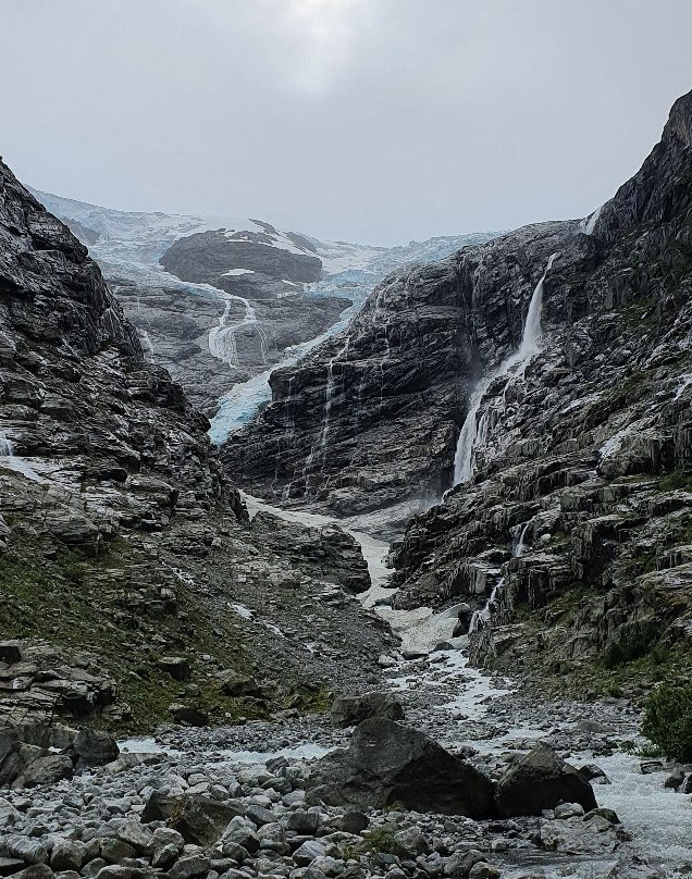 Kjenndalsbreen Glacier景点图片