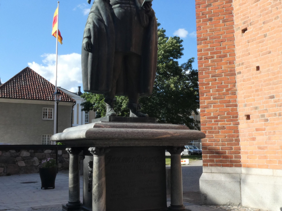 The Statue of Bishop Rudbeckius by Carl Milles