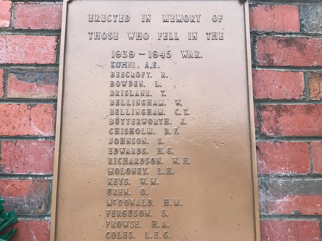 Dumbalk Memorial Park-Dumbalk必去景点