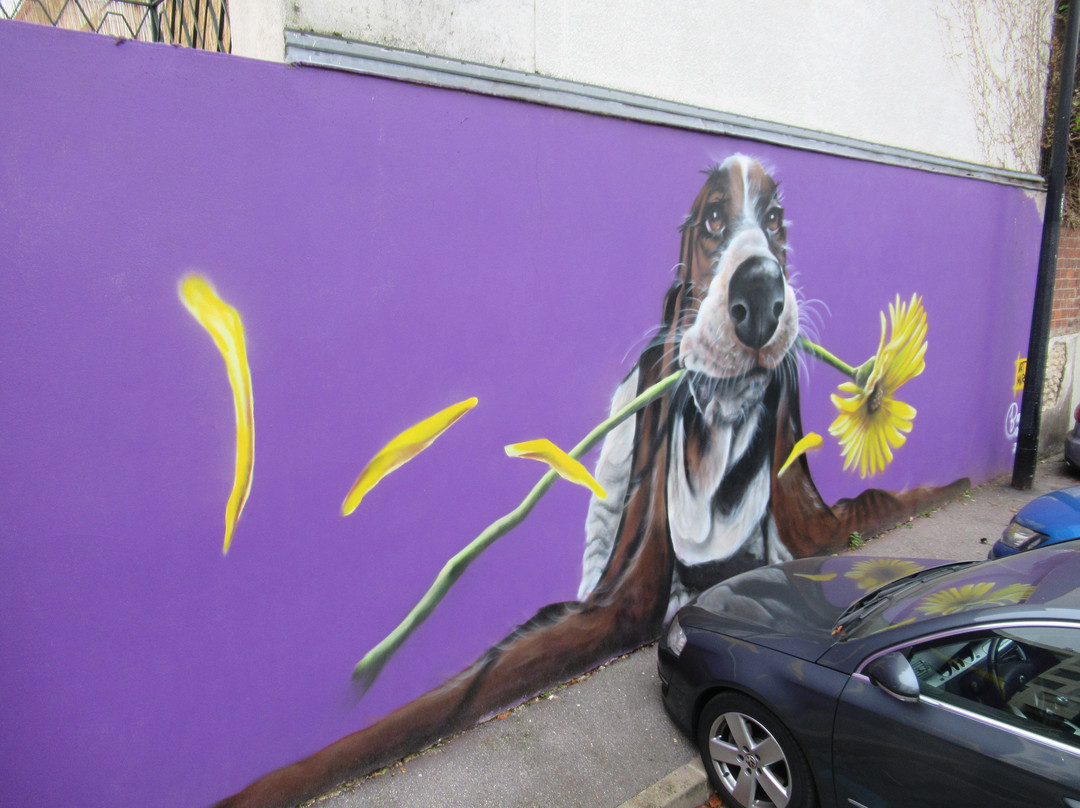 Fresque "Gros toutou"景点图片