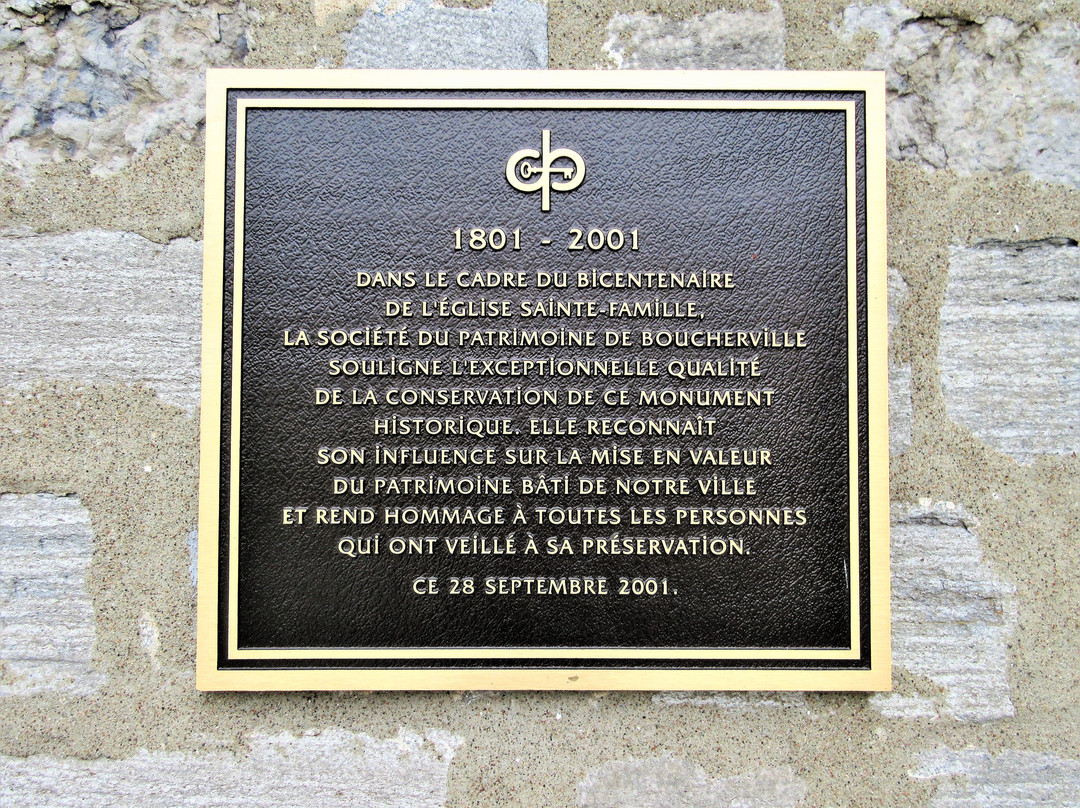 Église Sainte-Famille-Boucherville必去景点