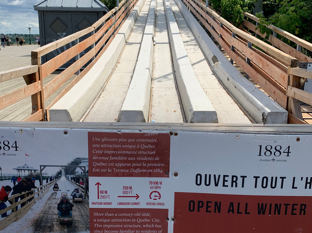Terrasse Dufferin Slides-魁北克市必去景点