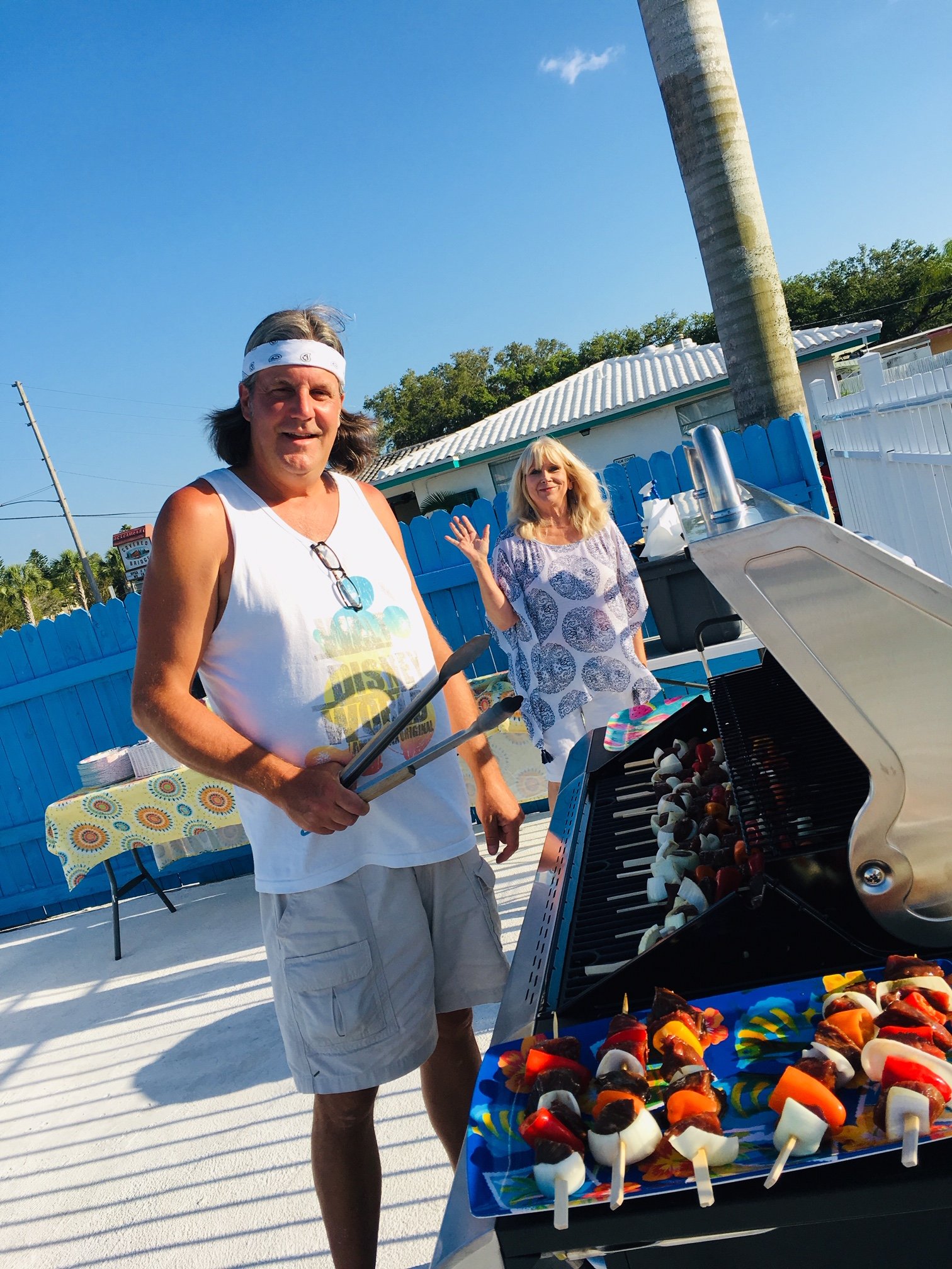 Palm Court Motel-泳池