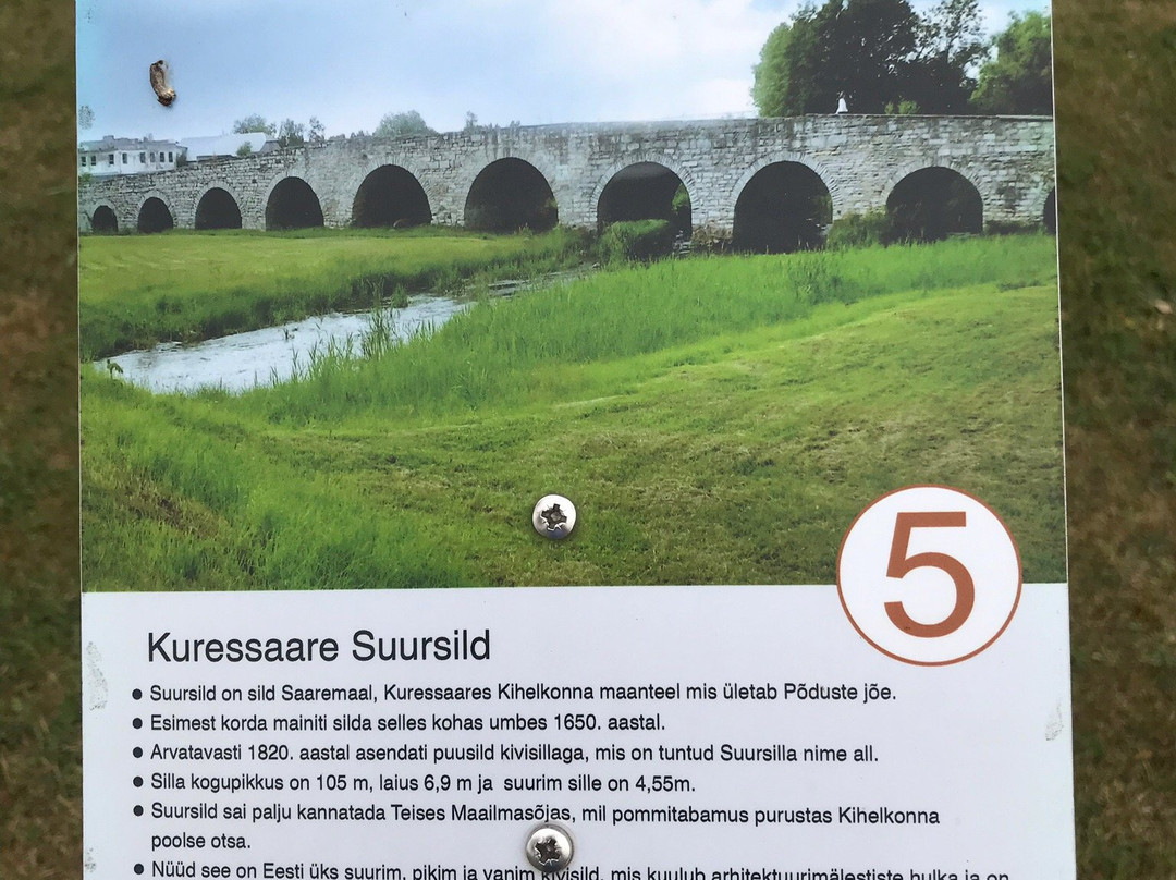 Kuressaare Old Bridge-库雷萨雷必去景点