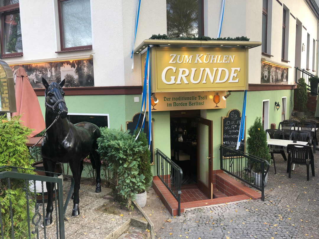 Glienicke/Nordbahn餐馆和美食-Restaurant Zum Kühlen Grunde