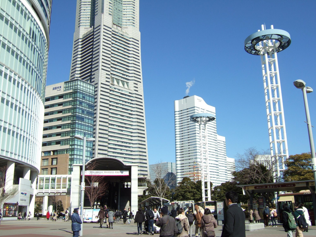 横滨港未来21景点图片