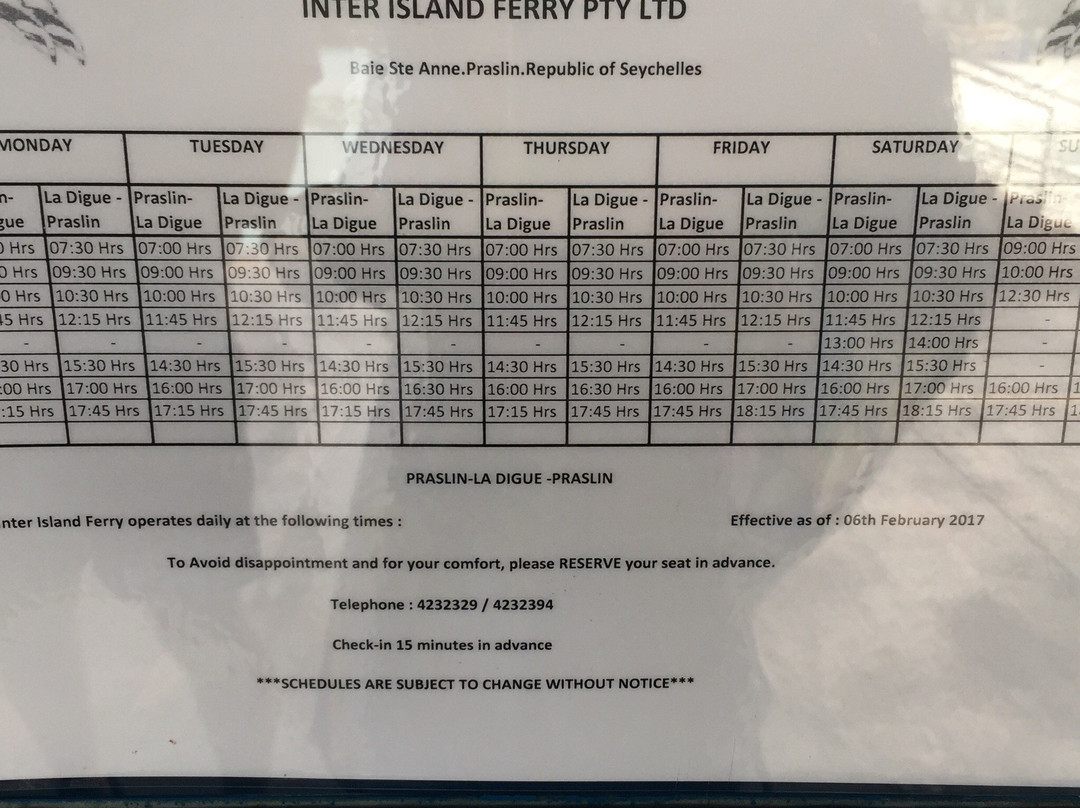 Inter Island Ferry-Baie Ste Anne必去景点