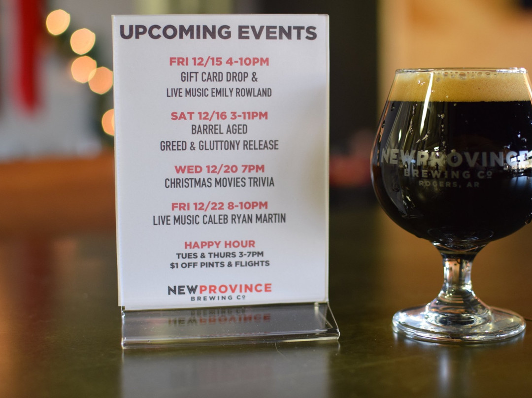 New Province Brewing Company-罗杰斯必去景点