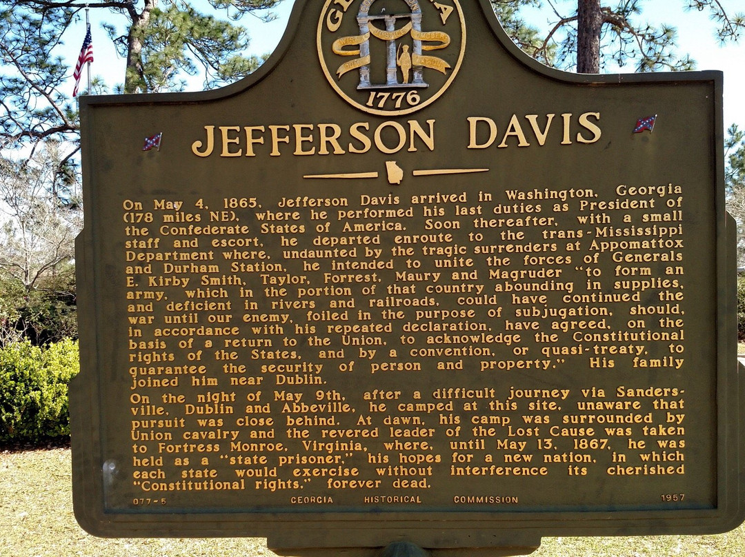 Jefferson Davis Memorial Park-Fitzgerald必去景点