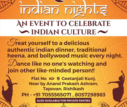 Virasat Indian Nights-里希克虚必去景点