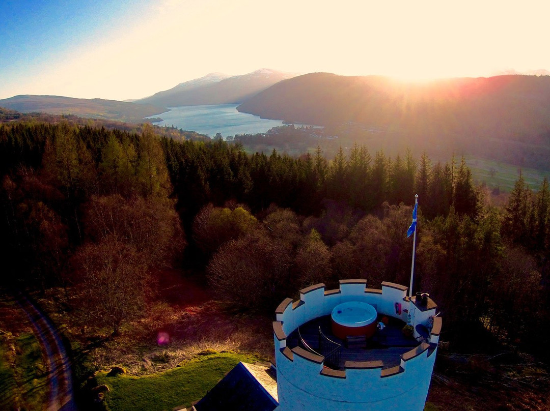 The White Tower Of Taymouth Castle