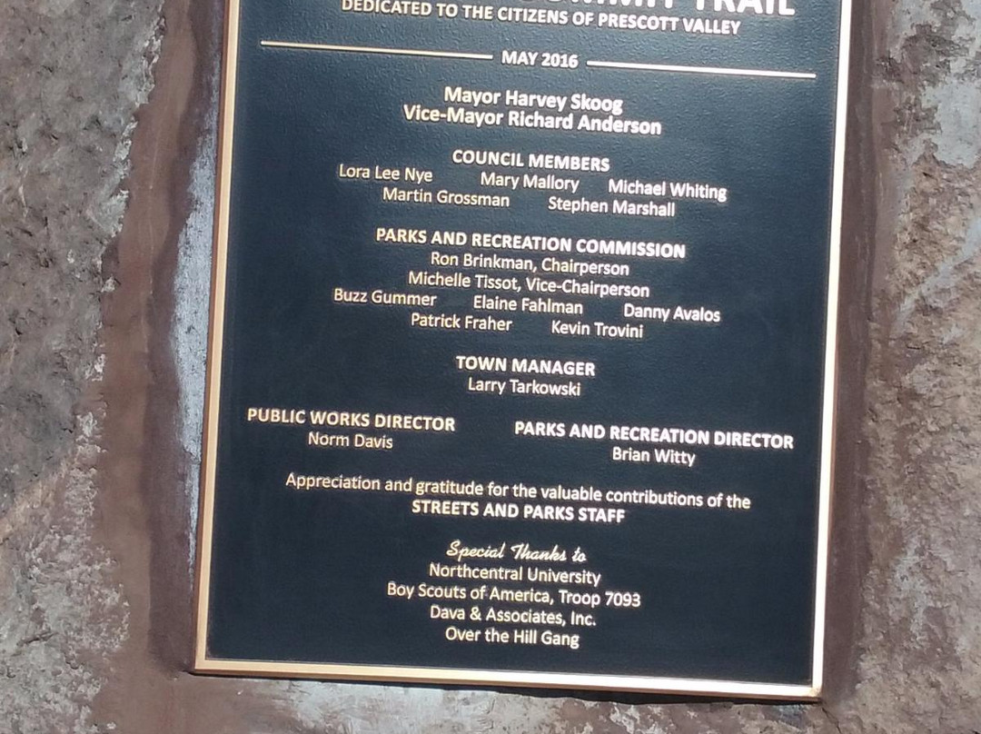 Glassford Summit Trail-普雷斯科特山谷必去景点