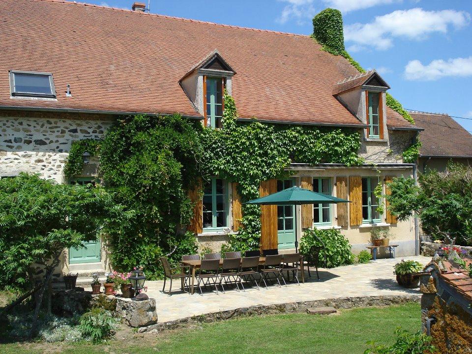 La Maison Du Cerf Le Poiray Urciers-浴室