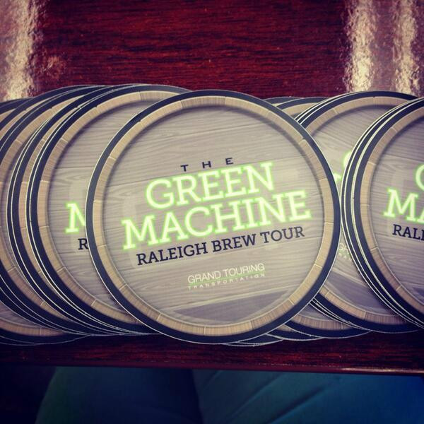 Grand Touring Transportation - Green Machine Raleigh Brew Tour-Knightdale必去景点