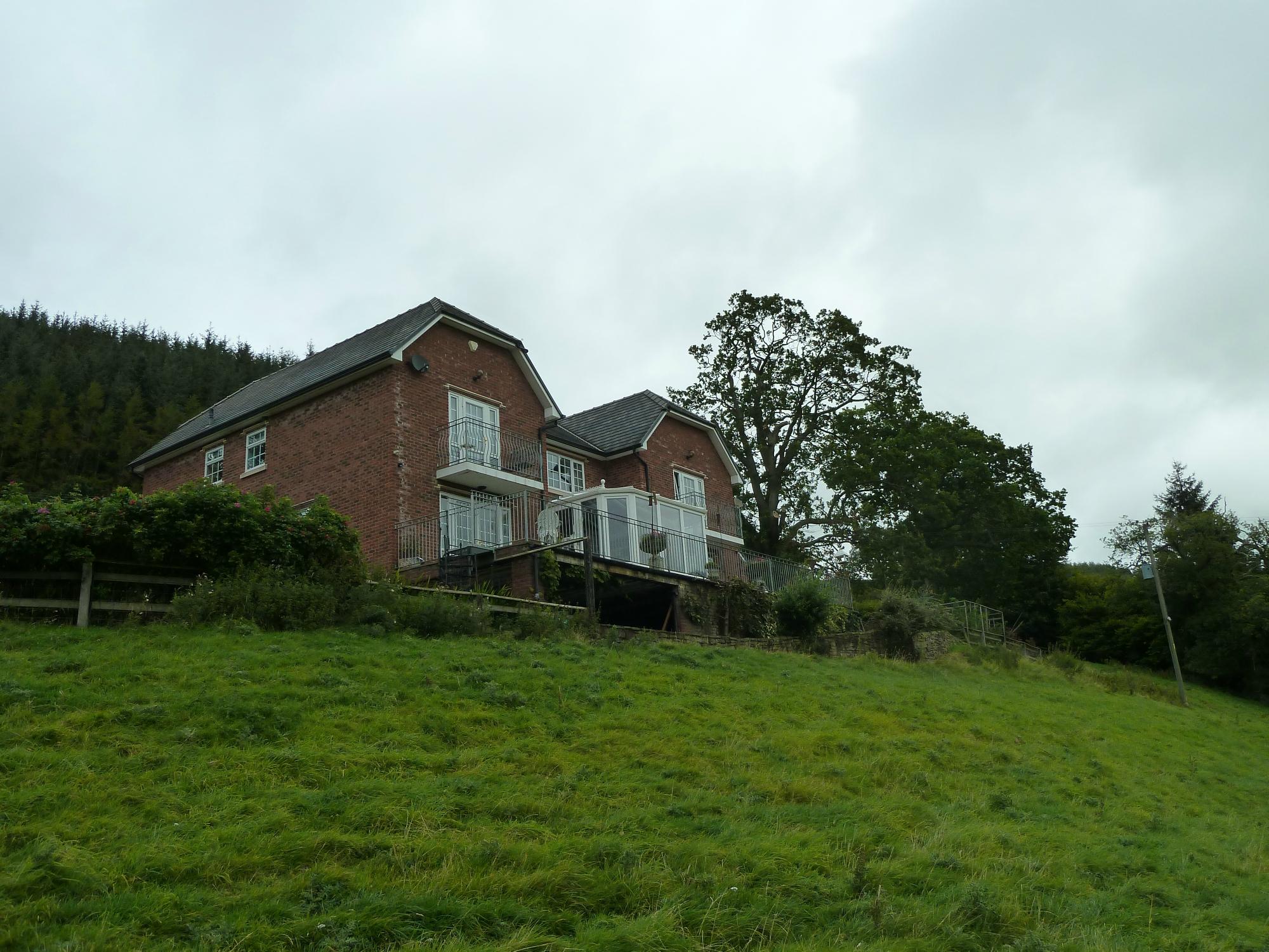 Pilleth Oaks Bed & Breakfast-浴室