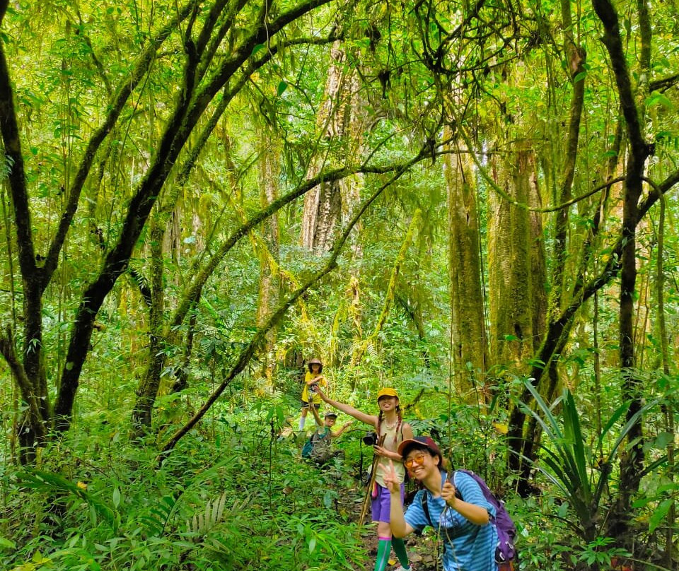 Twin lake trekking