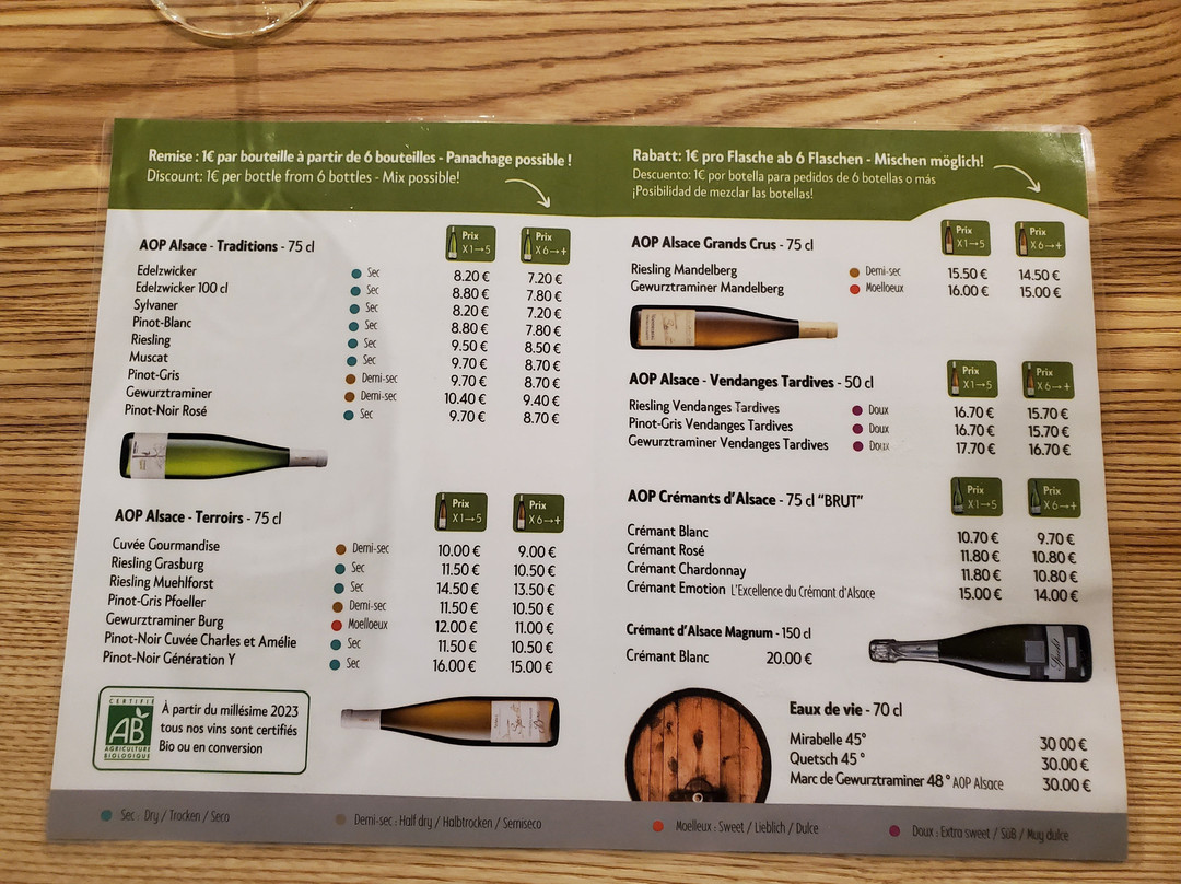 Domaine Specht - Vins et activités oenotouristiques-Mittelwihr必去景点