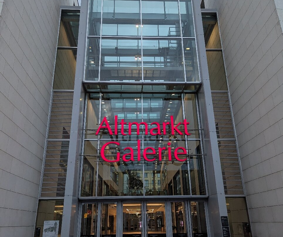 Altmarkt Galerie Dresden-德累斯顿必去景点