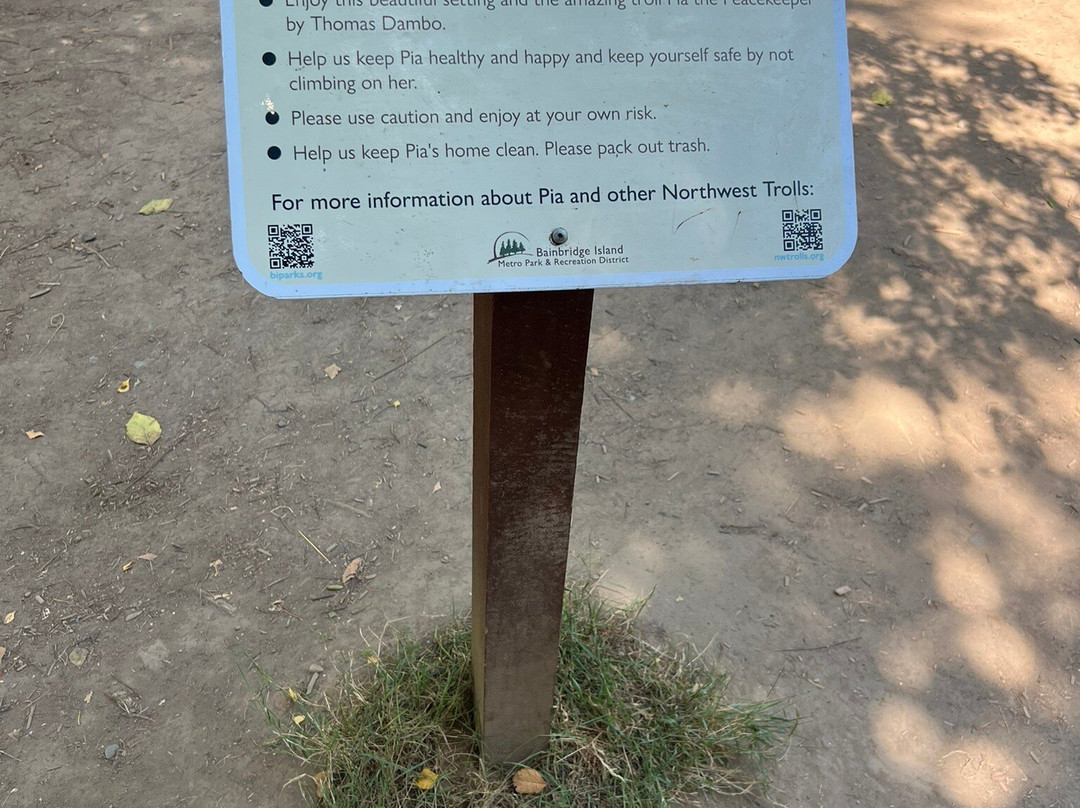 Pia The Peacekeeper-班布里奇岛必去景点