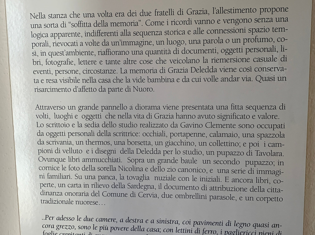 Museo Deleddiano - Casa natale di Grazia Deledda-Nuoro必去景点