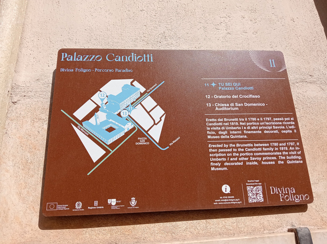 Palazzo Brunetti Candiotti-福利尼奥必去景点