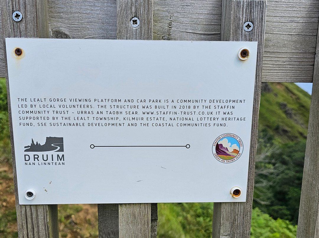 Lealt Falls-Portree必去景点