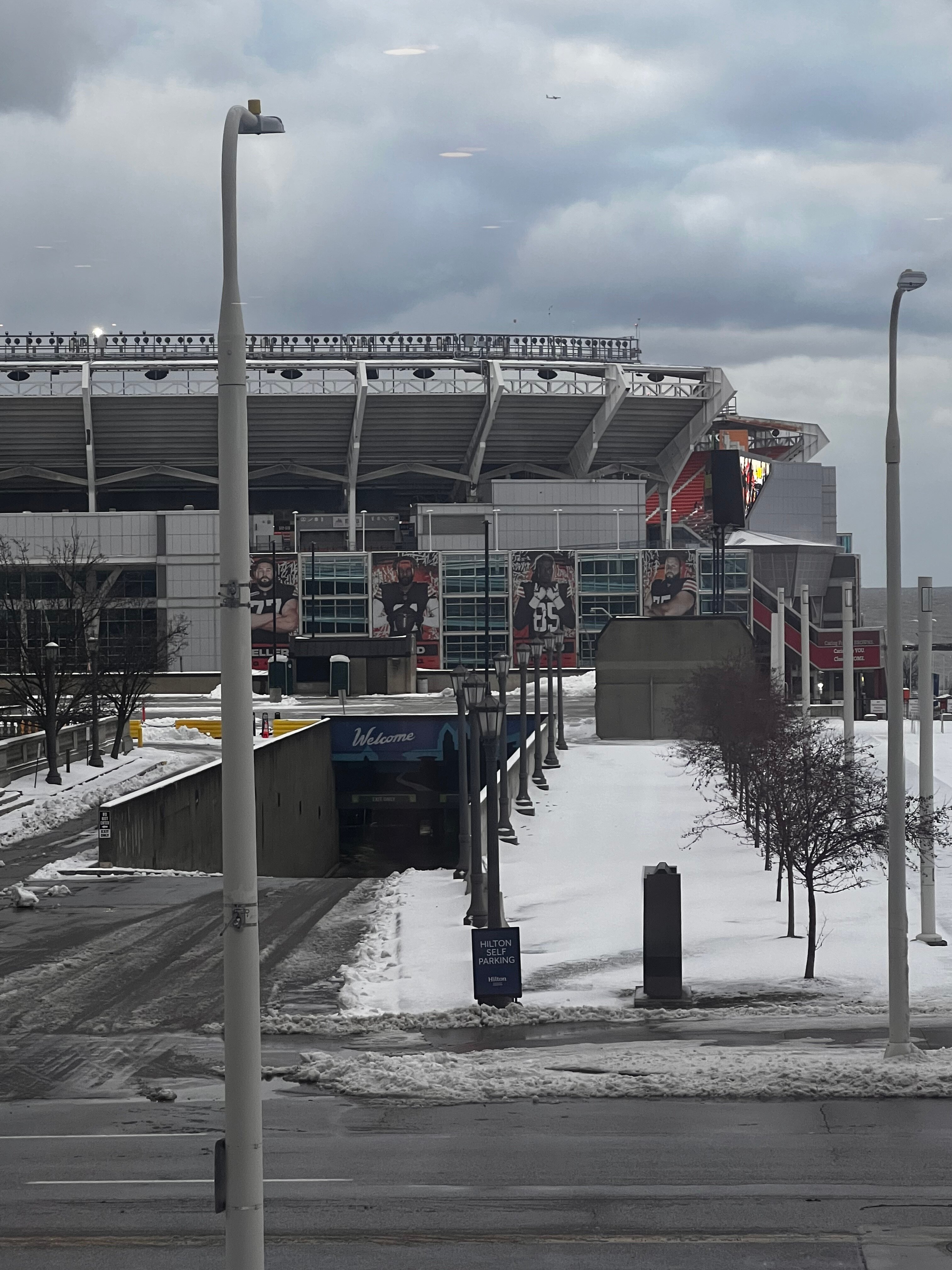 克利夫兰市中心希尔顿酒店-酒店景观