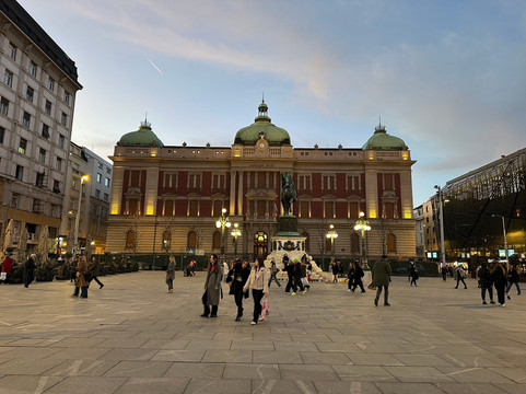 Trg Republike-贝尔格莱德必去景点