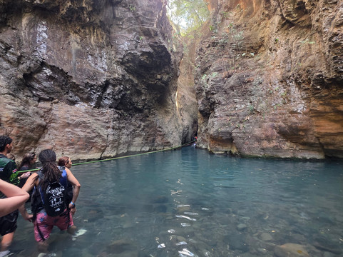 La Leona Waterfall Costa Rica-Curubande必去景点