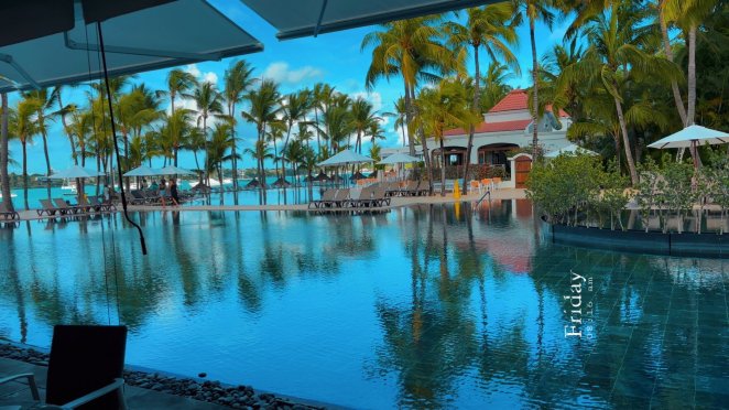 毛里莎比奇科默水疗度假酒店-泳池