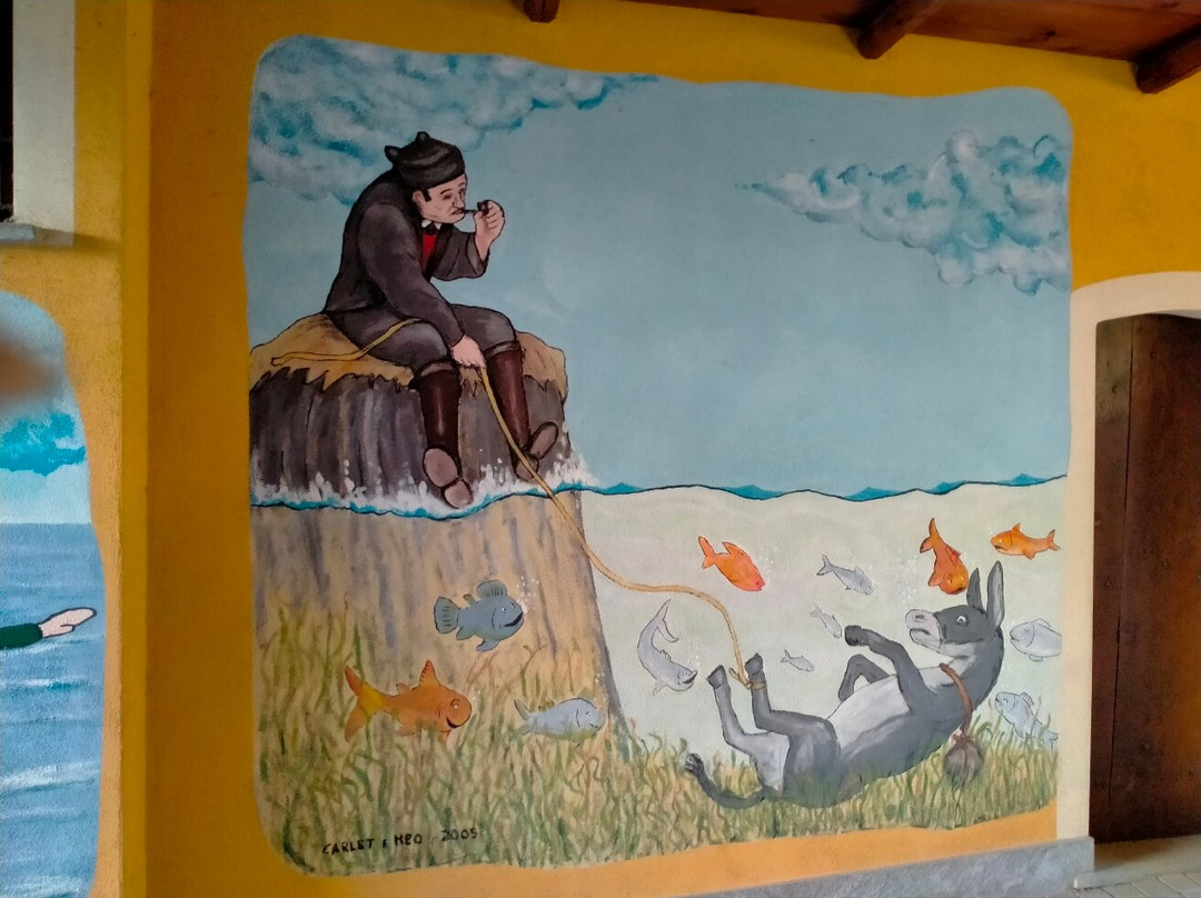 Il centro storico e i murales di Pinocchio-Vernante必去景点