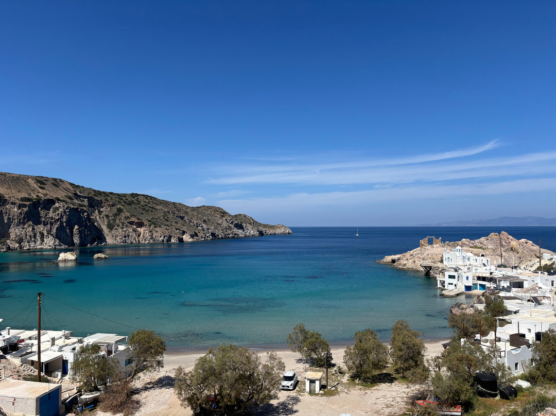 Firopotamos Beach-米洛斯岛必去景点