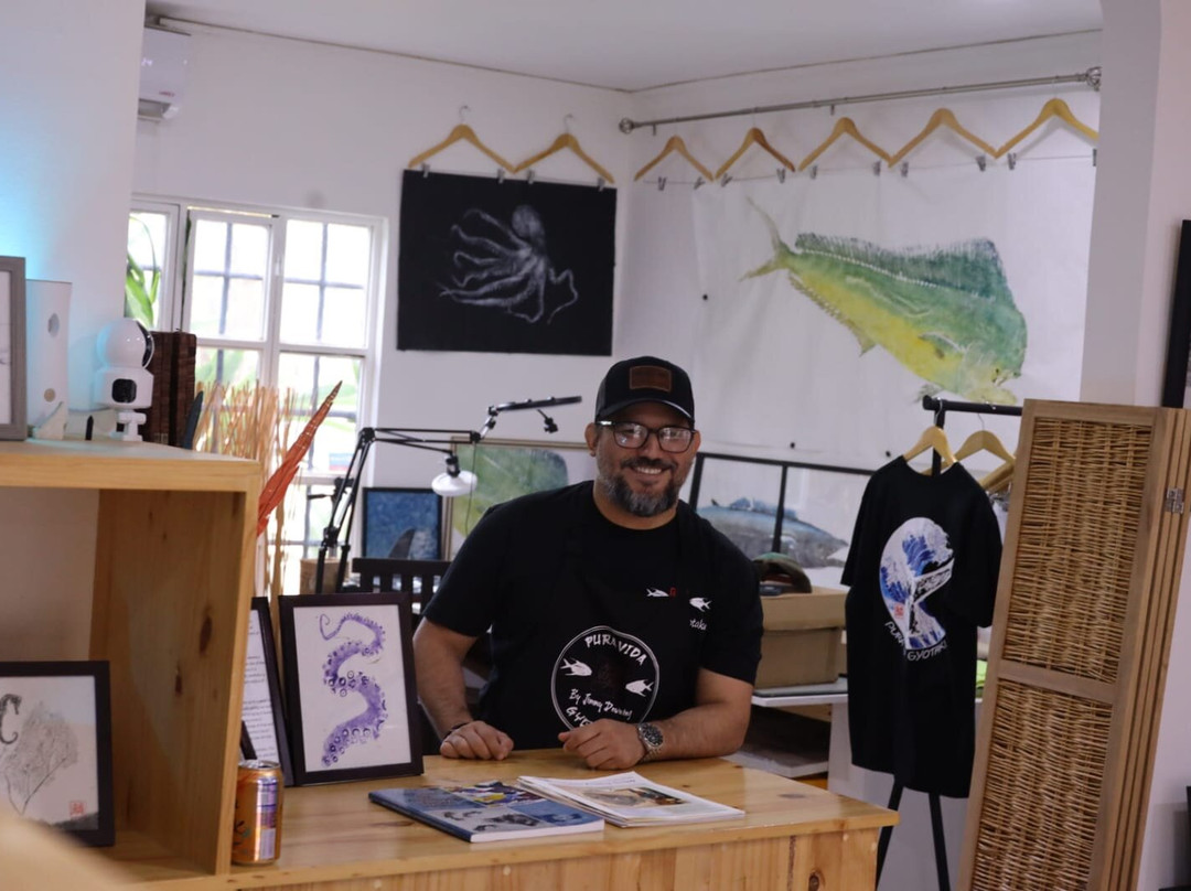 Pura Vida Gyotaku Art Gallery-Playas del Coco必去景点