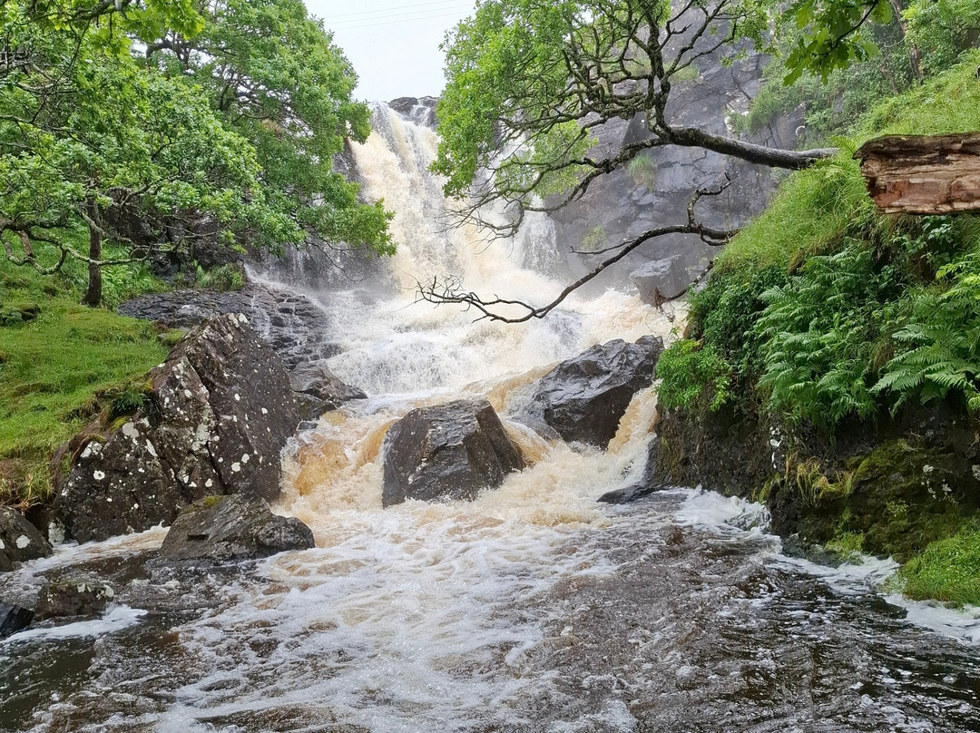 Eas Fors Waterfall-马尔岛必去景点