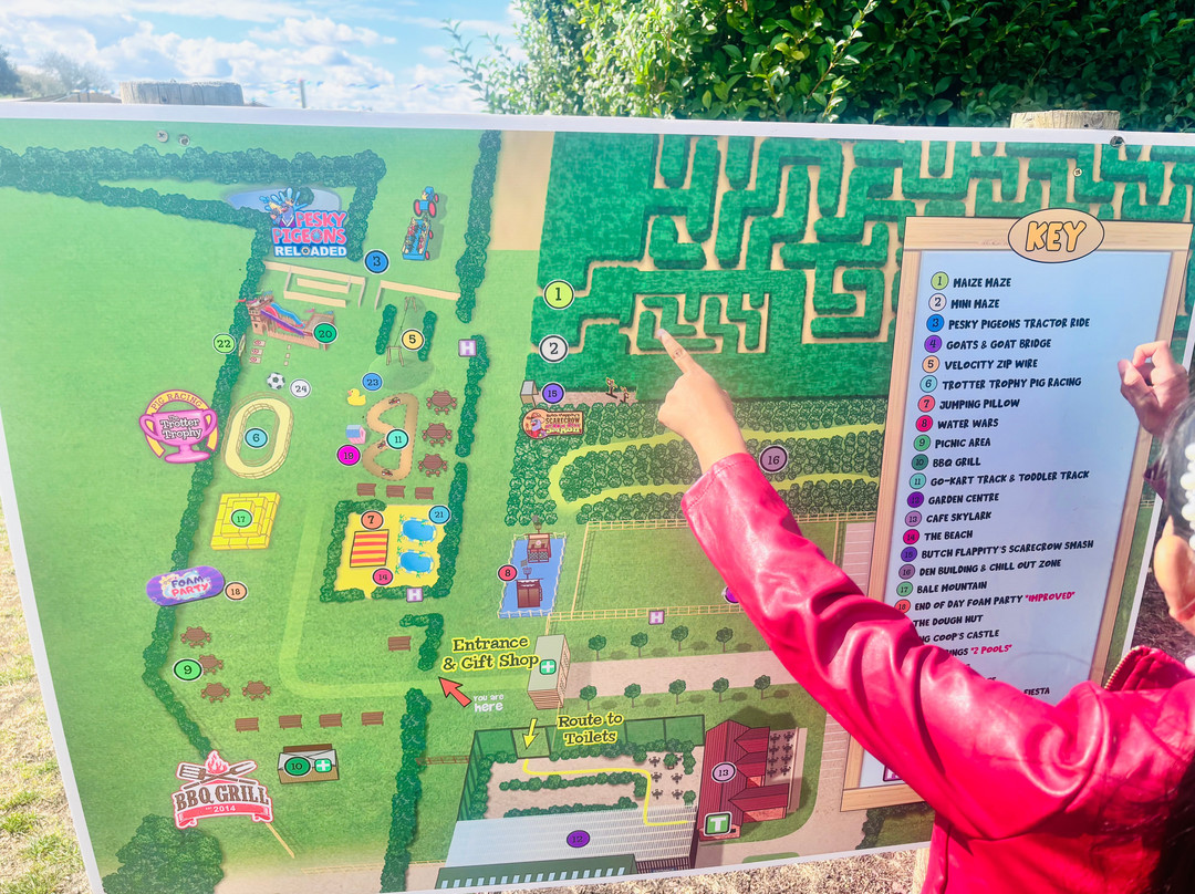 Skylark Maize Maze & Funyard-March必去景点