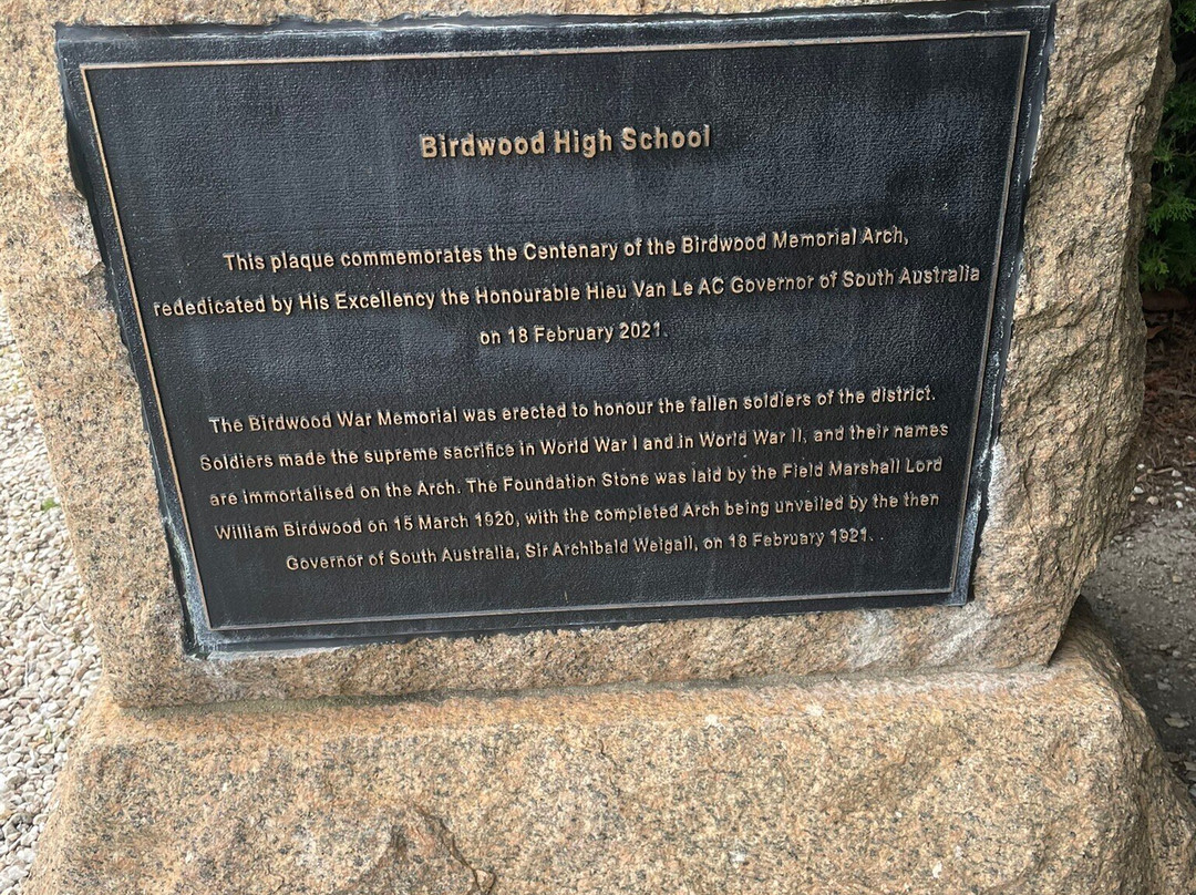Birdwood Soldiers Memorial-Birdwood必去景点
