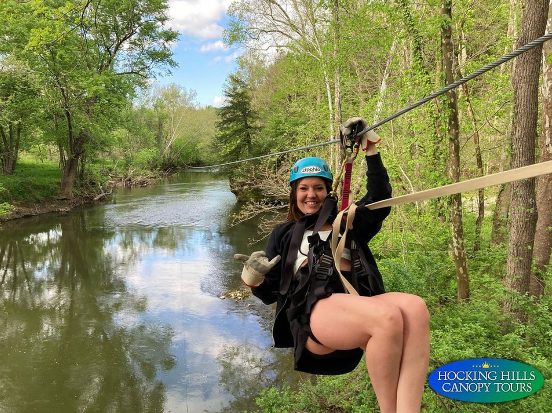 Hocking Hills Canopy Tours-Rockbridge必去景点