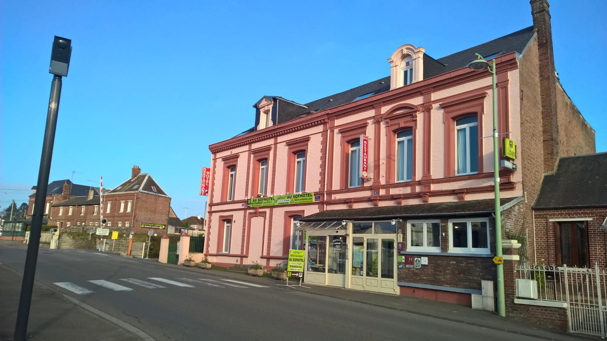 Logis Hôtel Sofhotel-浴室