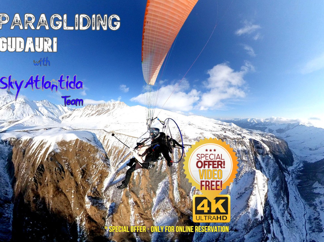 Paragliding in Georgia, Gudauri with SkyAtlantida景点图片