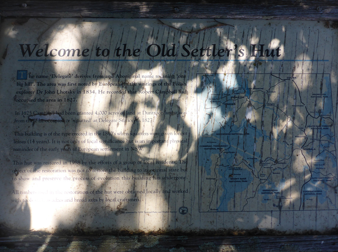 Early Settlers' Hut-Delegate必去景点