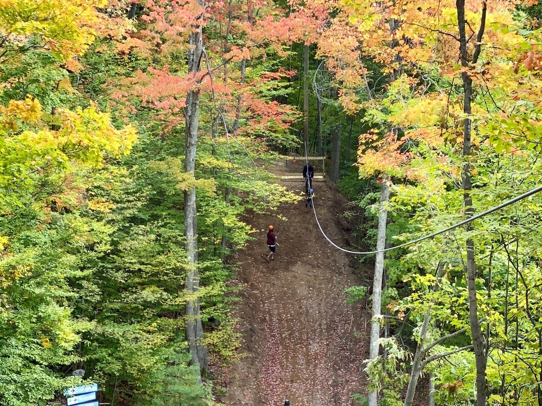 Zipline Adventure at Boyne Mountain-Boyne Falls必去景点