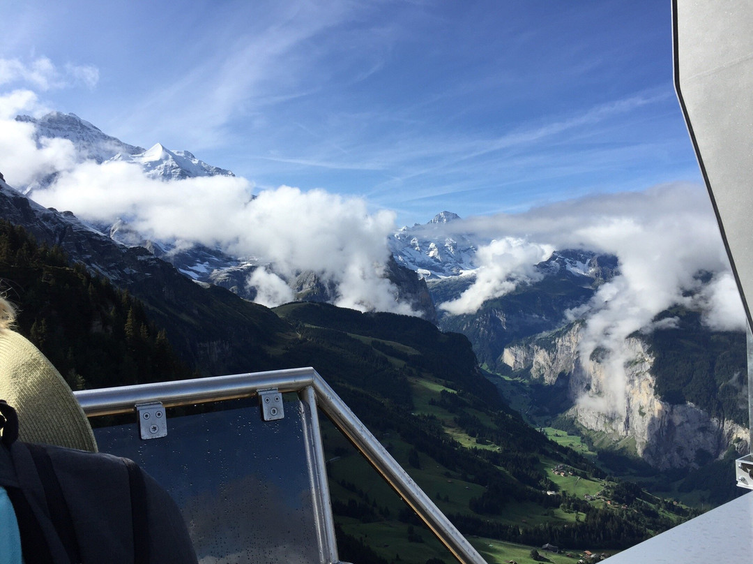 Luftseilbahn Wengen-Männlichen-翁根必去景点