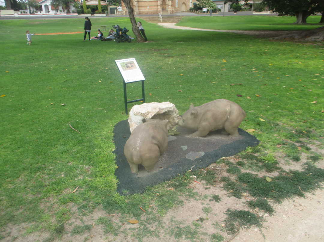 Wombat Statues - Moonta景点图片